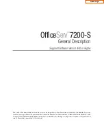 Предварительный просмотр 1 страницы Samsung OfficeServ 7200-S General Description Manual