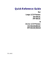 Предварительный просмотр 4 страницы Samsung OfficeServ DS-5012L Quick Reference Manual