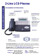 Preview for 7 page of Samsung OfficeServ DS-5012L Quick Reference Manual