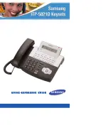 Preview for 1 page of Samsung OFFICESERV ITP-5021D Quick Reference Manual