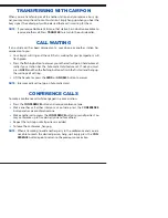 Preview for 4 page of Samsung OFFICESERV ITP-5021D Quick Reference Manual