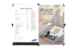 Samsung OfficeServ ITP-5121D User Manual preview