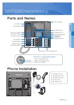 Предварительный просмотр 5 страницы Samsung OfficeServ SMT-i5230 Quick Reference Manual