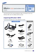 Samsung OfficeServ SOHO SIT200EM Quick Installation Manual preview