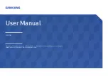 Samsung OH75A User Manual preview