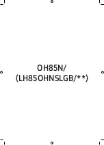 Preview for 40 page of Samsung OHN Series Installation Manual