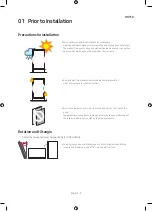 Preview for 3 page of Samsung OM75R Installation Manual