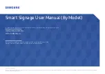 Preview for 1 page of Samsung OMN Series User Manual