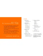 Предварительный просмотр 6 страницы Samsung ORANGE A110e Quick Reference Manual