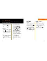 Preview for 14 page of Samsung ORANGE A110e Quick Reference Manual