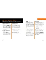 Предварительный просмотр 17 страницы Samsung ORANGE A110e Quick Reference Manual