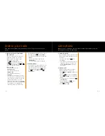 Предварительный просмотр 22 страницы Samsung ORANGE A110e Quick Reference Manual