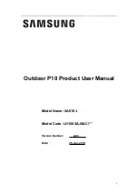 Samsung P10 User Manual предпросмотр