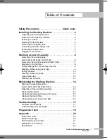 Preview for 3 page of Samsung P1091 Owner'S Instructions Manual