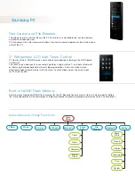 Preview for 3 page of Samsung P2 Brochure & Specs