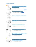 Preview for 5 page of Samsung P400 - DLP Lumen Pocket Ultraportable Projector Owner'S Instructions Manual