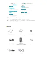 Preview for 9 page of Samsung P400 - DLP Lumen Pocket Ultraportable Projector Owner'S Instructions Manual