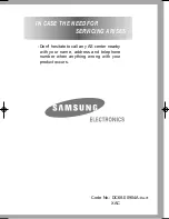 Preview for 23 page of Samsung P801 Owner'S Instructions Manual