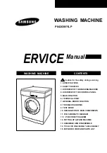 Preview for 1 page of Samsung P843GW/YLP Service Manual