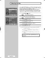 Preview for 36 page of Samsung PANTALLA PDP PROFESSIONAL PPM42M6H Owner'S Instructions Manual