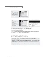 Preview for 62 page of Samsung PCL545R Owner'S Instructions Manual