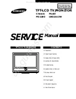 Samsung PD22EO Service Manual предпросмотр