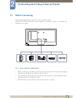 Предварительный просмотр 62 страницы Samsung PE40C User Manual