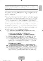 Preview for 3 page of Samsung PE43H4500 User Manual