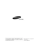 Preview for 25 page of Samsung PG117 Service Manual