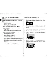 Предварительный просмотр 6 страницы Samsung PG3200 Owner'S Manual