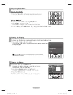 Предварительный просмотр 19 страницы Samsung PL-42C71HDP Owner'S Instructions Manual