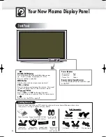 Предварительный просмотр 6 страницы Samsung PL-42D4S Owner'S Instructions Manual