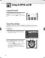 Preview for 26 page of Samsung PL-42D4S Owner'S Instructions Manual