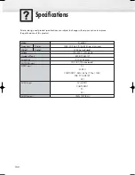 Предварительный просмотр 100 страницы Samsung PL-42D4S Owner'S Instructions Manual