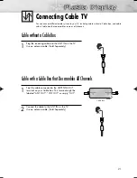 Preview for 21 page of Samsung PL-42D5S Owner'S Instructions Manual