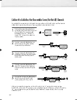 Preview for 22 page of Samsung PL-42D5S Owner'S Instructions Manual