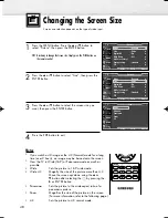 Preview for 48 page of Samsung PL-42D5S Owner'S Instructions Manual