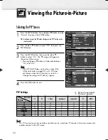 Preview for 50 page of Samsung PL-42D5S Owner'S Instructions Manual