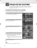 Preview for 56 page of Samsung PL-42D5S Owner'S Instructions Manual