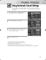 Preview for 63 page of Samsung PL-42D5S Owner'S Instructions Manual