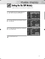 Preview for 67 page of Samsung PL-42D5S Owner'S Instructions Manual