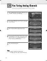 Preview for 70 page of Samsung PL-42D5S Owner'S Instructions Manual