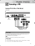 Предварительный просмотр 23 страницы Samsung PL-42P5H Owner'S Instructions Manual