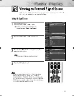 Предварительный просмотр 43 страницы Samsung PL-42P5H Owner'S Instructions Manual