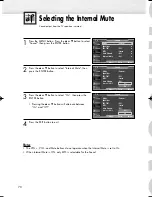 Предварительный просмотр 70 страницы Samsung PL-42P5H Owner'S Instructions Manual