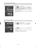 Preview for 40 page of Samsung PL-42P7H Owner'S Instructions Manual