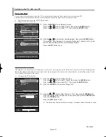 Preview for 42 page of Samsung PL-42P7H Owner'S Instructions Manual