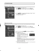 Preview for 47 page of Samsung PL-42P7H Owner'S Instructions Manual