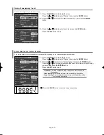 Preview for 50 page of Samsung PL-42P7H Owner'S Instructions Manual