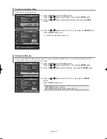 Preview for 52 page of Samsung PL-42P7H Owner'S Instructions Manual